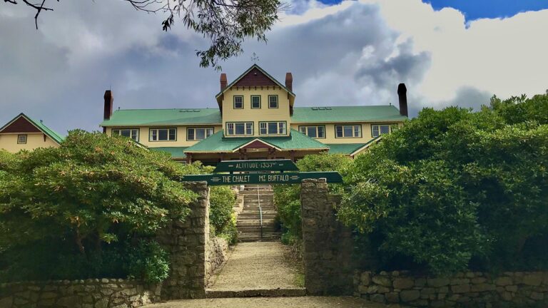 Mount Buffalo Chalet Front Entrance