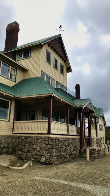 Mount Buffalo Chalet Side View Portrait